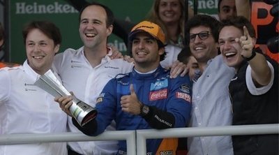 F1: Carlos Sainz consigue su primer podio y ya escribe su propia historia