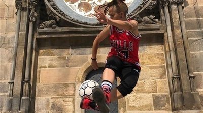 Paloma Pujol, campeona de footbag y fútbol freestyle: "Cada vez hay más chicas freestylers"