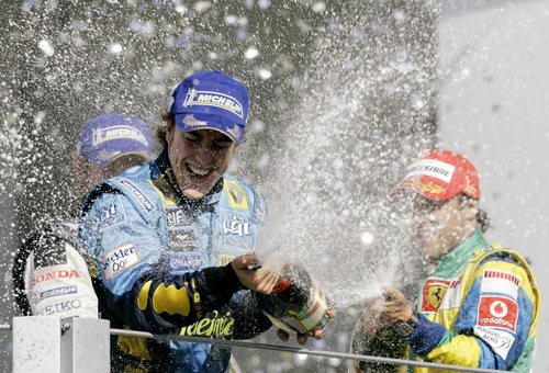 Alonso se alzó con el campeonato de F1 en 2005 y 2006.