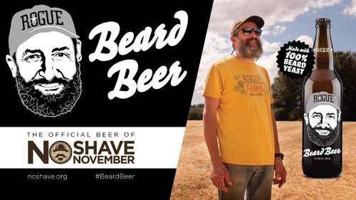 John Maier es todo un ídolo cervecero en EEUU, pero de ahí a beber cerveza bañada en su barba...