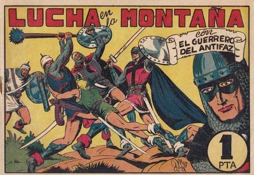 Imagen de uno de los números del primer gran éxito del cómic español.