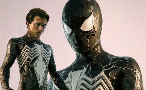 Ya se han elaborado artes conceptuales del Spider-man de Tom Holland con el traje simbionte