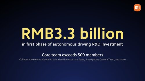 Xiaomi ha realizado la mayor inversión de la empresa en el vehículo autónomo
