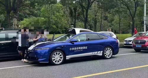 El prototipo del vehículo fue interceptado por las calles de China