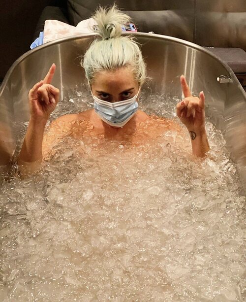 Lady Gaga preparó su sistema circulatorio para los VMAs con un baño de hielo
