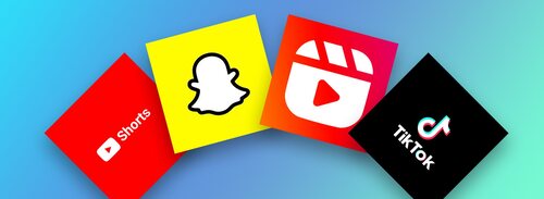 YouTube Shorts, Snapchat Spotlights, Instagram Reels y Tik-Tok