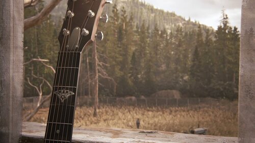 Plano final de la guitarra de 'The Last Of Us: Parte II