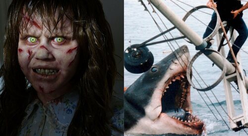 La niña del 'Exorcista' y el tiburón de 'Jaws'