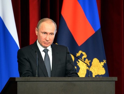 El presidente de la Federación Rusa, Vladimir Putin, ha sido muy influenciado por las ideas de Alexandr Dugin.