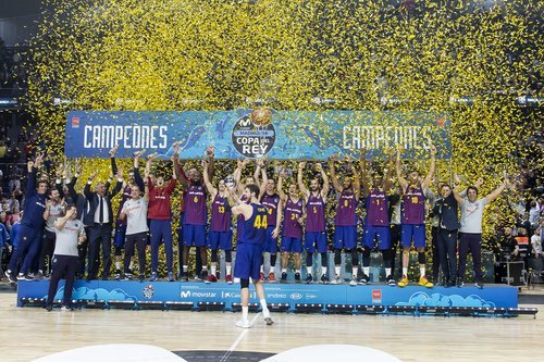 El FC Barcelona consiguió su vigésimo quinta Copa del Rey de Baloncesto ante el eterno rival.