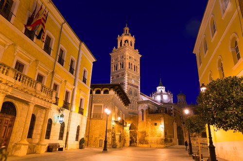 Catedral y ayuntamiento de Teruel