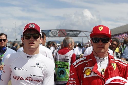 Kimi Raikkonen y Charles Leclerc han intercambiado escudería.