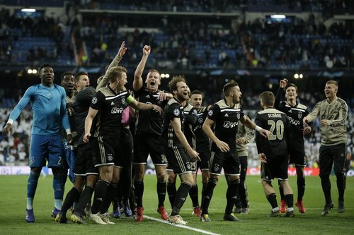 El Ajax se ha convertido en la gran sorpresa de la Champions.