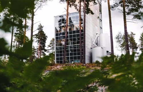 La destilería de Mackmyra se encuentra en un bosque del norte de Suecia