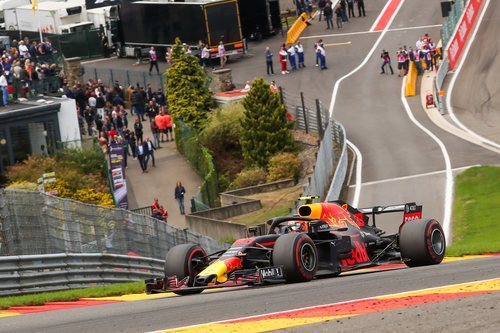 Max Verstappen en el Gran Premio de Bélgica
