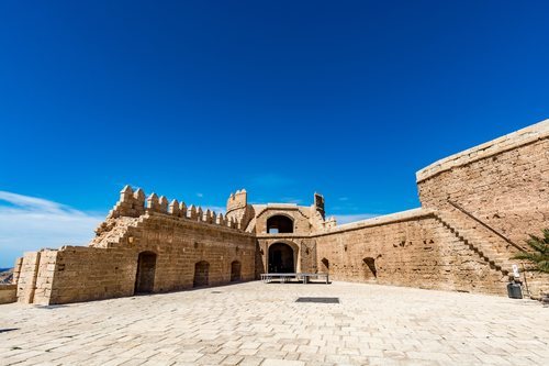 Parte de la ciudad de Dorne se recreó en la Alcazaba de Almería.