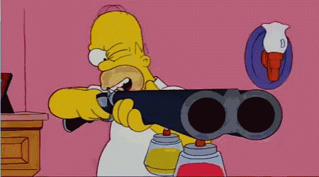 La escopeta de maquillaje de Homer puede ser un juego de niños comparado con lo que podríamos hacer.