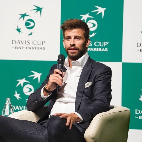 El director de Kosmos Holding durante la presentación de la Copa Davis de Madrid 2019.