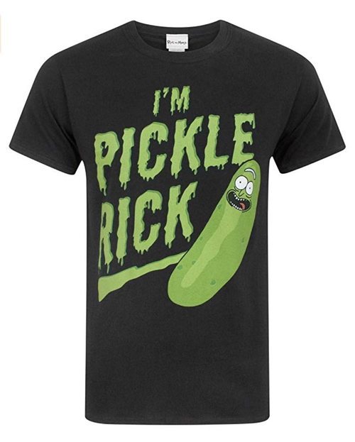 Camiseta de Pickle Rick.