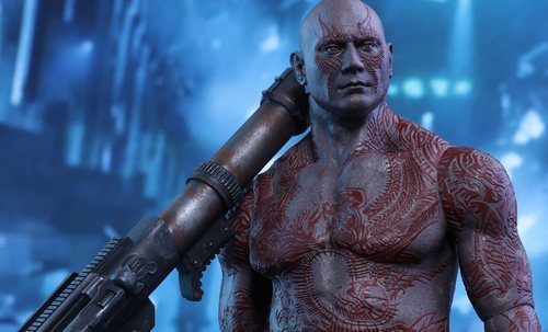 Batista como Drax 'el Destructor' en 'Guardianes de la Galaxia'.