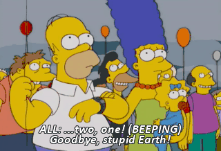 Lo de Homer sí era verdad, no como lo del resto.