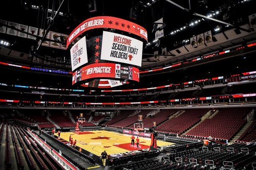 El United Center, hogar de los Chicago Bulls, será la sede del All Star 2020.