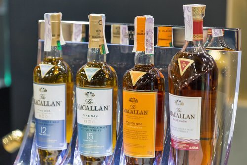 El whisky Macallan, uno de los más caros del mundo.
