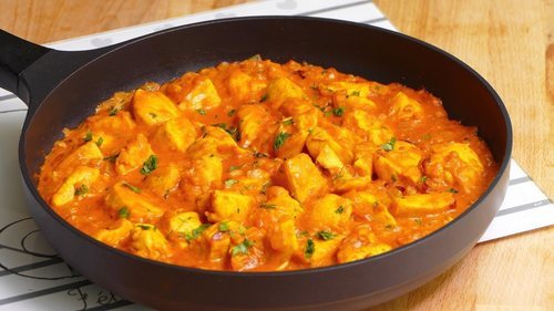 No podrás esperar para comerte esta rica recete de pollo, curry y coco