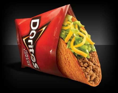 Si eres fan de los Doritos, este es tu taco.