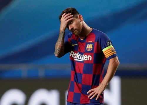 El último partido de Messi en el Barça, el 2-8 contra el Bayern de Múnich.