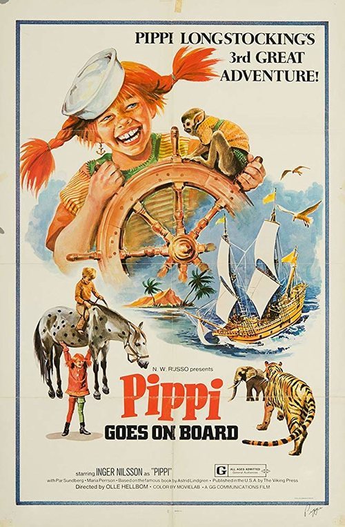 Imagen de la película 'Pippi Goes on Board'.