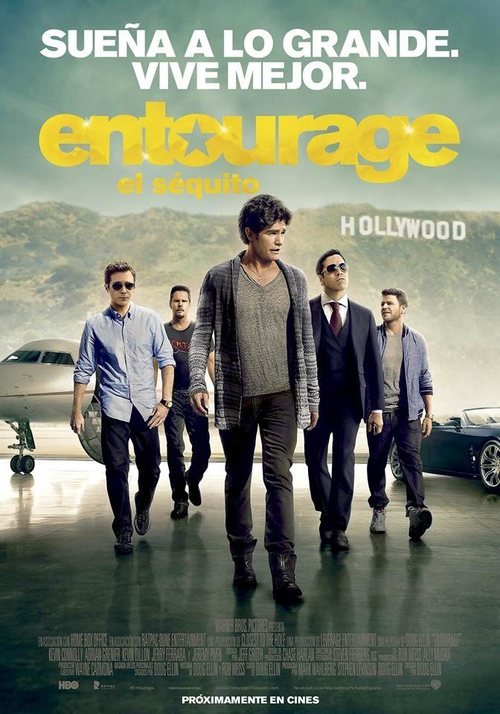 Imagen promocional de la película de 'Entourage'