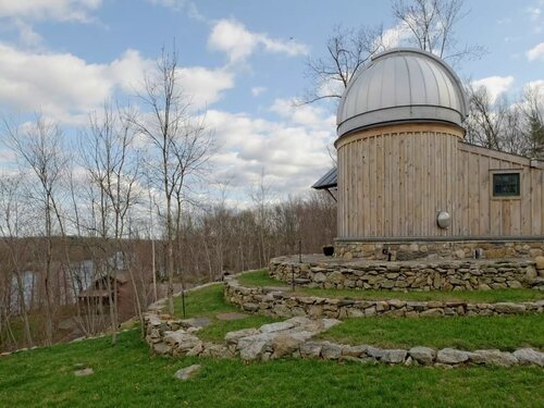 El observatorio con un toque rústico de Ron Howard